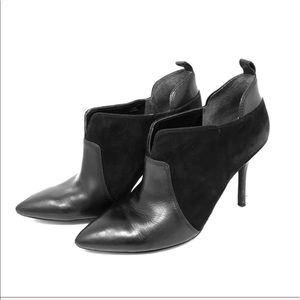 Enzo Angiolini leather & suede black Prixia bootie